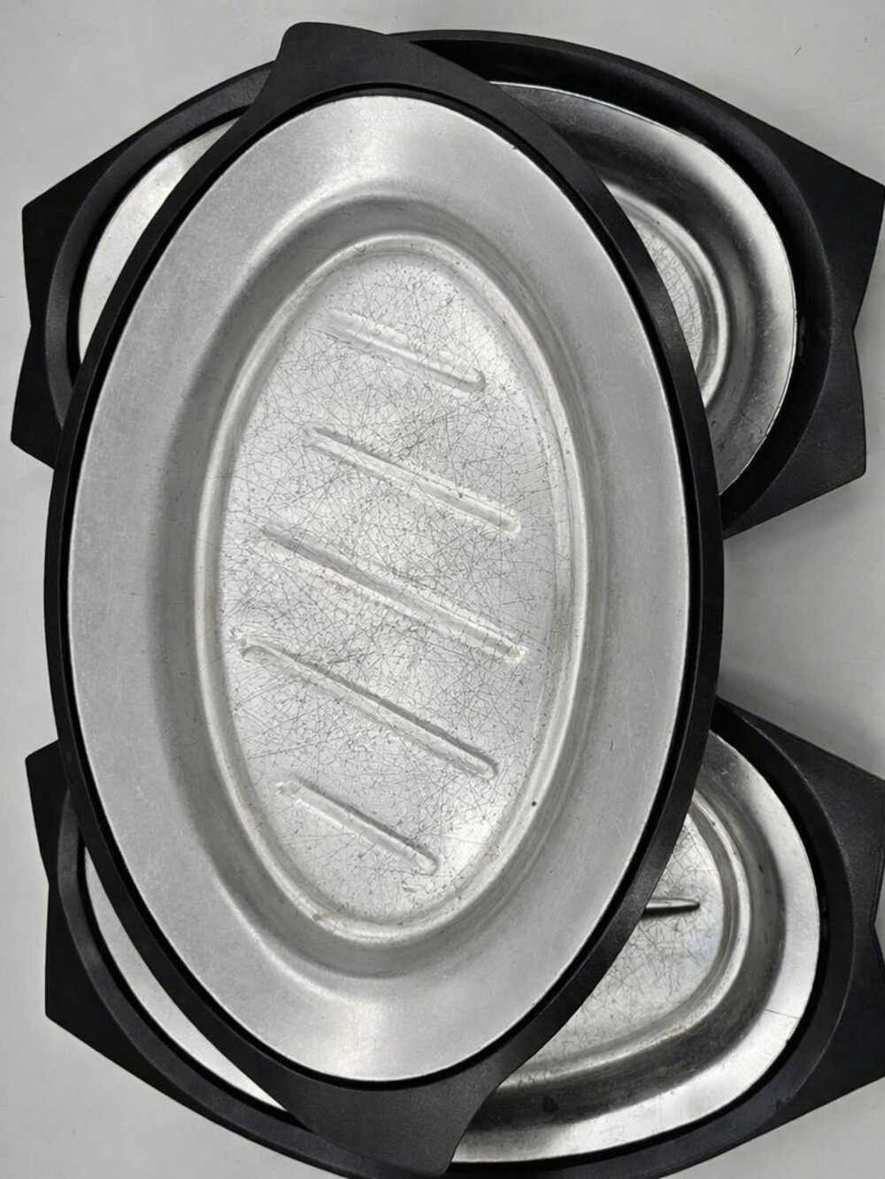 Nordic Ware Indoor/Outdoor Sizzling Steak Server Plates and Platter